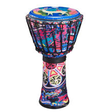 colorful PVC  Hand Percussion arabic Drum rope Djembe with rope 10inch musical toys for kids
